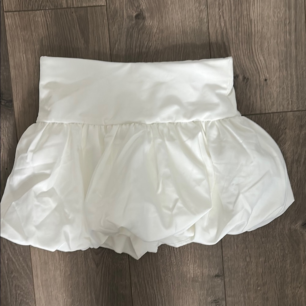 SHEIN Elegant Ivory Skirt